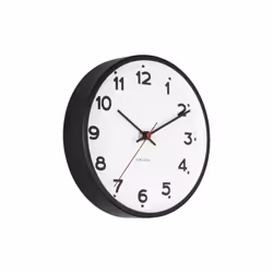 Karlsson KA5846WH, Mur, Rond, Noir, Blanc, Adultes, Batterie, AA