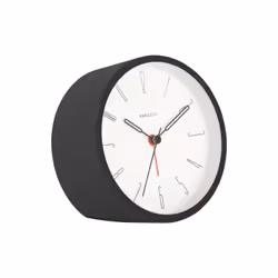 Karlsson Belle Numbers, Réveil à quartz, Rond, Noir, Analogique, Batterie, AA