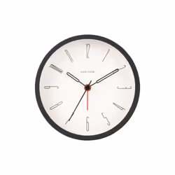 Karlsson Belle Numbers Réveil à quartz Noir