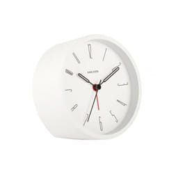 Karlsson Belle Numbers Réveil à quartz Blanc