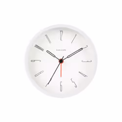 Karlsson Belle Numbers Réveil à quartz Blanc