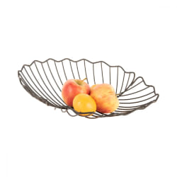 Corbeille à fruits feuille de fer Present Time