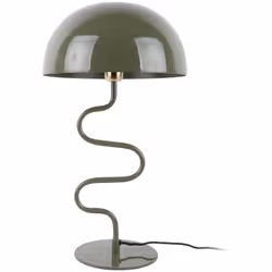 Present Time - Lampe à poser en métal Twist Vert jungle