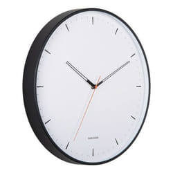 Karlsson Calm Horloge analogique Rond Noir