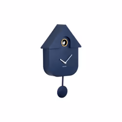 Karlsson Modern Cuckoo, Mur, Horloge à quartz, Autres, Bleu, Acrylonitrile-Butadiène-Styrène (ABS), Batterie