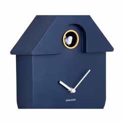 Karlsson Modern Cuckoo Horloge à quartz Autres Bleu