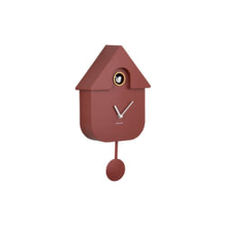 Karlsson Modern Cuckoo Horloge à quartz Autres Ocre, Rouge