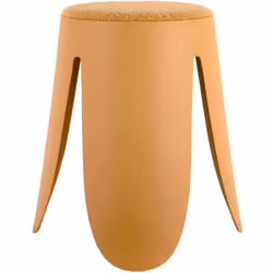Aspect Coloris Ocre Matériau principal Polypropylène Dimensions Diamètre (en cm) 44 Hauteur (en cm) 46 Tabouret en polypropyl ...