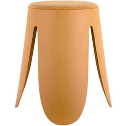 Tabouret en polypropylène Savor Ocre
