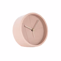 Karlsson Circular, Réveil à quartz, Rond, Rose, Fer, 12h, Analogique