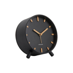 Karlsson Grace Réveil à quartz Noir