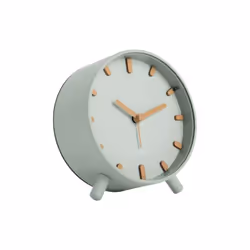 Karlsson Grace, Réveil à quartz, Rond, Vert, Fer, 12h, Analogique