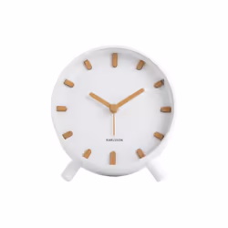 Karlsson Grace Réveil à quartz Blanc