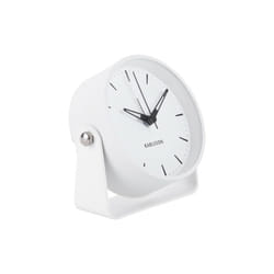 Karlsson Calm Réveil à quartz Blanc