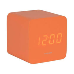 Karlsson - Réveil carré led en mdf Spry