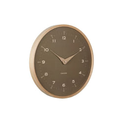 Karlsson Osado Dome Horloge analogique Cercle Vert, Bois