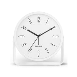 Karlsson Regal Numbers Réveil à quartz Blanc