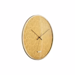 Karlsson Disco Horloge analogique Rond Or