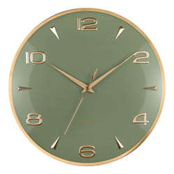 Karlsson KA6017GR Horloge murale et de table Horloge numérique Rond Vert