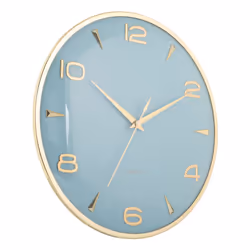 Karlsson KA6017BL Horloge murale et de table Horloge numérique Rond Bleu