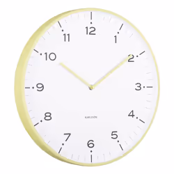 Karlsson KA6011GR Horloge murale et de table Horloge numérique Rond Vert