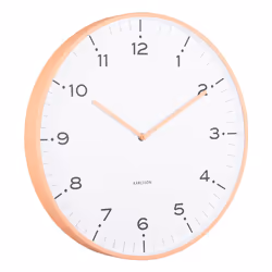 Karlsson KA6011OR Horloge murale et de table Horloge numérique Rond Orange