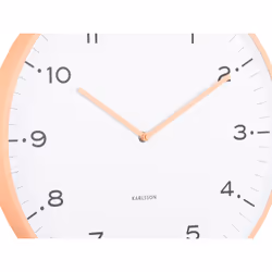 Karlsson KA6011OR Horloge murale et de table Horloge numérique Rond Orange