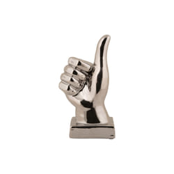 present time PT4227GD statue et figurine décorative Chrome Vitrocéramique
