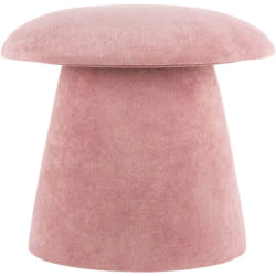LEITMOTIV Pouf velours Mushroom