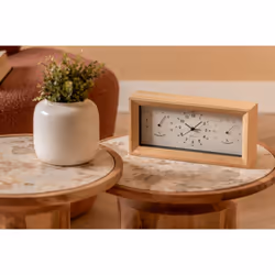 Karlsson Neat Réveil à quartz Blanc, Bois - Vue supplémentaire 4