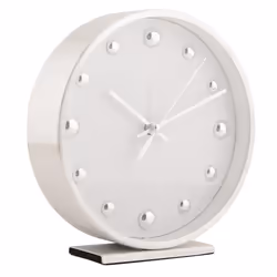 Karlsson Shiny Dots, Réveil à quartz, Rond, Blanc, Intérieure, 12h, unisexe