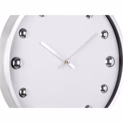 Karlsson Shiny Dots Horloge à quartz Rond Blanc