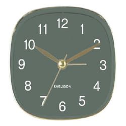 Karlsson Travel Réveil à quartz Or, Vert