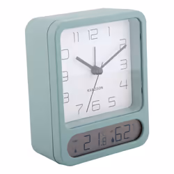 Karlsson KA5954GR Horloge murale et de table Horloge numérique Carré Vert