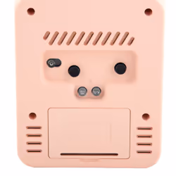 Karlsson KA5954LP Horloge murale et de table Horloge numérique Carré Rose