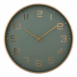 Karlsson KA5973GR Horloge murale et de table Horloge numérique Rond Vert