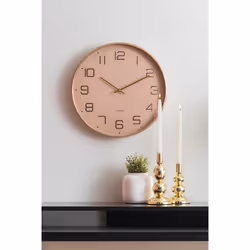 Karlsson Elegance Glow Horloge numérique Rond Marron, Or - Vue supplémentaire 4
