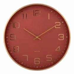 Karlsson KA5973RD Horloge murale et de table Horloge numérique Rond Vert