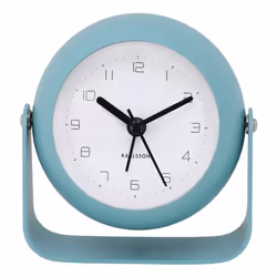 Karlsson Bunky, Réveil numérique, Rond, Bleu, Intérieure, 12h, unisexe