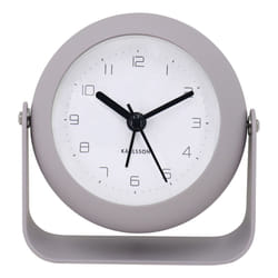 Karlsson KA5972GY Horloge murale et de table Horloge numérique Rond Gris