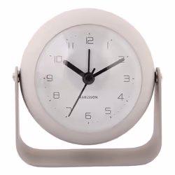 Karlsson KA5972GY Horloge murale et de table Horloge numérique Rond Gris