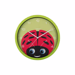Karlsson KA5997GR, Mur, Horloge à quartz, Cercle, Vert, Métal, Enfants
