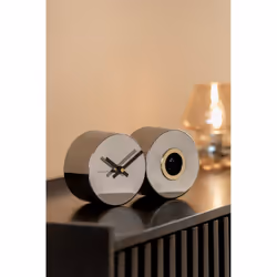 Karlsson KA5789CH Horloge murale et de table Horloge analogique Rond Chrome - Vue supplémentaire 4