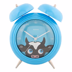 Karlsson KA5980BL, Réveil à quartz, Rond, Bleu, Intérieure, Adolescence, Garçon/Fille