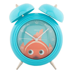 Karlsson Peekaboo Goldfish Réveil à quartz Bleu