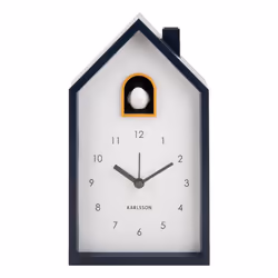 Karlsson KA6015DB, Table, Horloge numérique, Autres, Bleu foncé, Acrylonitrile-Butadiène-Styrène (ABS), Batterie