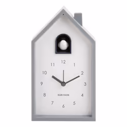 Karlsson KA6015GY, Table, Horloge numérique, Autres, Gris, Acrylonitrile-Butadiène-Styrène (ABS), Batterie