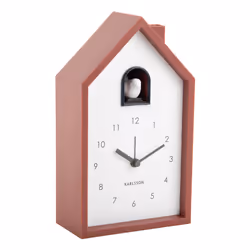 Karlsson KA6015RD Horloge murale et de table Horloge numérique Autres Ocre, Rouge