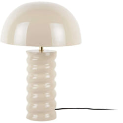Lampe à poser Gracio gris.