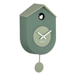 Karlsson KA6026GR Horloge murale et de table Horloge à quartz Ovale Vert
